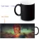 David Bowie Mugs Cup S Magical Heat Sensitive Black Color Change Coffee Tea Cups Ceramic Mug