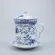 Porcelain Tea Cup With Filter Cover Chinese Style Home Office Mug Creative Drinkware