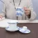 Porcelain Tea Cup With Filter Cover Chinese Style Home Office Mug Creative Drinkware