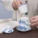 Porcelain Tea Cup With Filter Cover Chinese Style Home Office Mug Creative Drinkware