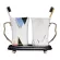 Creative Coffee Cups Double Bowl Ceramic Bowl Valentine's Day Birthday Wedding Trent Mouthwash Cups Bathroom Decor