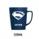 350ml/520ml Creative Mug Ceramic Coffee Cup and Super Avenger Frosted Ceramic Cup with Lid Large Capacity Tea Cup Spoon