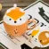 350ml Ceramic Mugs Cute Animal Chindren Breakfast Coffee Milk Mug with Cover Cup Fox Puppy Kitten Raccoon Piggy Polar Cup