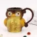 Vintage Owl Bird Mug Creative Ce rate Cup Drinkware Office Coffee Milk Tea Mugs New Colorful Ceramic Crafts S