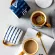350ml Japanse Ceramic Water Cup Mug with Spoon Creative Cup Office Tea Cup Cup Cup Large Capacity Household