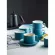 Nordic Matte Coffee Cup And Saucer Set Household Flower Tea Cup Afternoon Tea Cup And Saucer Ceramic Coffee Set Milk Cup