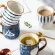 350ml Japanse Ceramic Water Cup Mug with Spoon Creative Cup Office Tea Cup Cup Cup Large Capacity Household