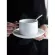 Nordic Matte Coffee Cup And Saucer Set Household Flower Tea Cup Afternoon Tea Cup And Saucer Ceramic Coffee Set Milk Cup