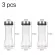 3pcs/6pcs Set Seasoning Box Moisture-Proof Salt Jar Kitchen Glass Sealed Seasoning Box Seasoning Bottle Seasoning Jar Household