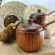 Eco-Friendly Wooden Spice Jar Salt And Pepper Seasoning Jar Natural Spice Tank With Lid And Spoon Seasoning Container Kitchen