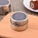 Magnetic Dustproof Visible Stainless Steel Seasoning Potdoor Spice BarbeCue Seasoning Pot With Stickers