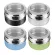 Spice Jars Stainless Steel Spice Tins Kit Spice Seasoning Containers With Spice Label Kitchen Leakproof Storage Bottle Cookware