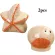 2pcs Seasoning Container Set Cute Ceramic Starfish Shell Owl Fish Spice Shaker Spice Container Kitchen Gadget Spices Container