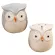 2pcs Seasoning Container Set Cute Ceramic Starfish Shell Owl Fish Spice Shaker Spice Container Kitchen Gadget Spices Container