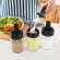 Spice Bottle Transparent Glass Seasoning Box Kitchen Spice Storage Bottle Jars Seasoning Pot Condiment Storage with Spoon