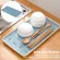 Storage Tray Easy Clean Drying Double Layers Cutlery Bowls Shelf Cup Organizer Grids Design Dish Drainer Home Kitchen Accessory