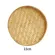 Hand-Woven Bamboo Sieve Tray Hand-Painted Bamboo Raft Round Dustpan Diy Decorative Fruit Bread Basket Kitchen Storage