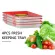 1/4PCS Creative Food Preservation Tray Stackable Food Fresh Tray Magic Elastic Fresh Tray Reusable Food Storage Container