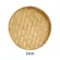 Hand-Woven Bamboo Sieve Tray Hand-Painted Bamboo Raft Round Dustpan Diy Decorative Fruit Bread Basket Kitchen Storage