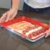 1/4pcs Creative Food Preservation Tray Stackable Food Fresh Tray Magic Elastic Fresh Tray Reusable Food Storage Container