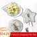 Phnom Penh Transparent Glass Shell Storage Party Candy Sushi Salad Dessert Snack Jewelry Dishes Dishes