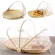 New Bamboo Tent Basket Hand Woven Tray Anti Bug Food Fruit Container Net Mesh Cover Kitchen Storage