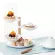 4 Layers Dried Fruit Plates Rotary Cake Dessert Stand Pastry Snack Dishes Kitchen Storage Home Party Dec