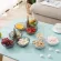 Stacked Plastic Storage Tray Multi-Layer Dried Fruit Snack Platter Bowl Table Snack Candy Organizer Living Room Home Shelf