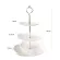European-Style Three-Layer Fruit Plate for Wedding Banquet Dried Fruit Plate Afternoon Tea Cake Table Rack Storage for Kitchen