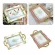 Antique Decorative Mirror Vanity Makeup Tray Perfume Jewlery Organizer For Dresser Gold