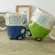 British Hand-Painted Ceramic Cup Creative Cartoon Bus Cup Personality Retro Car Mug Breakfast Milk Coffee Child Cup