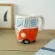 British Hand-Painted Ceramic Cup Creative Cartoon Bus Cup Personality Retro Car Mug Breakfast Milk Coffee Child Cup