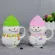 620ml Ceramic Coffee Mug 3d Snowman Creative Cartoon Milk Breakfast Cup Drinkware Best For Friends