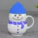 620ml Ceramic Coffee Mug 3d Snowman Creative Cartoon Milk Breakfast Cup Drinkware Best For Friends
