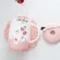Ceramic Cute Avocado Coffee Mug Large Capacity Milk Mug With Spoon And Lid Creative Office Tea Cup Couple Water Cup Kawaii