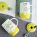 Ceramic Cute Avocado Coffee Mug Large Capacity Milk Mug With Spoon And Lid Creative Office Tea Cup Couple Water Cup Kawaii