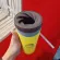 Portable Coffee Straw Cup French Coverless Creative Twist Lid Thermos Double-Walled Ice Cold Drink Coffee Juice Tea Cups