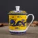 Jingdezhen Bone China Ceramic Large Cups With Cover Drinkware Porcelain Mug Meeting Office Mug About 500ml