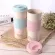 Eco-Friendly Wheat Straw Cup Water Bottle Large Capacity Heat Insulation Coffee Cup Anti-Scalding Outdoor Office Drink Container