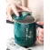 Oussirro 470ml Lovely Ceramics Milk / Coffee Mugs with Cover and Spoon Pure Color Mugs Cup Kitchen Tool