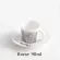 Creative Leopard Anamorphic Cup Mirror Reflection Cup Zebra Mug Luycho Coffee Tea Set With Coaster 90ml-220ml