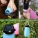 New Rechargeable Solar LED Silicone Bottle Lantern Flashlight Waterproof Outdoor Camping Lamp Storage Bottle with USB Cable