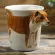 200ml Animal Shiba Inu Coffee Cup Hand Painted Ceramic Cup Creative Cartoon Mug Personality Handle Coffee Cup