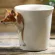 200ml Animal Shiba Inu Coffee Cup Hand Painted Ceramic Cup Creative Cartoon Mug Personality Handle Coffee Cup