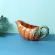 Cute Halloween Pumpkin Jar Mug Relief Ceramic Cup Tea Coffee Mug