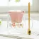 Japan Cute Sakura Mug Glass Transparent Women Office Water Cups Filter Tea Separation Cup Pink Kubek Self Stiring Mugs Ab50CU