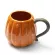 Cute Halloween Pumpkin Jar Mug Relief Ceramic Cup Tea Coffee Mug