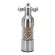 Pepper Grinder Mill 304 Stainless Steel Food Safe Ceramic Burr Manual Salt Grinder Hand Driven Pepper Mill Faucet Valve Shape