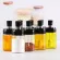 Glass Spice Container Clear Seasoning Bottle Condiment Jar Oil Honey Dispenser Spoon Kitchen Accessories