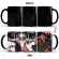 New 1pcs 350 ml deemon Slayer Kimetsu no Yaiba Heat Temperature Sensitive Mug Color Changing Cartoon Anime Coffee Mug Cups